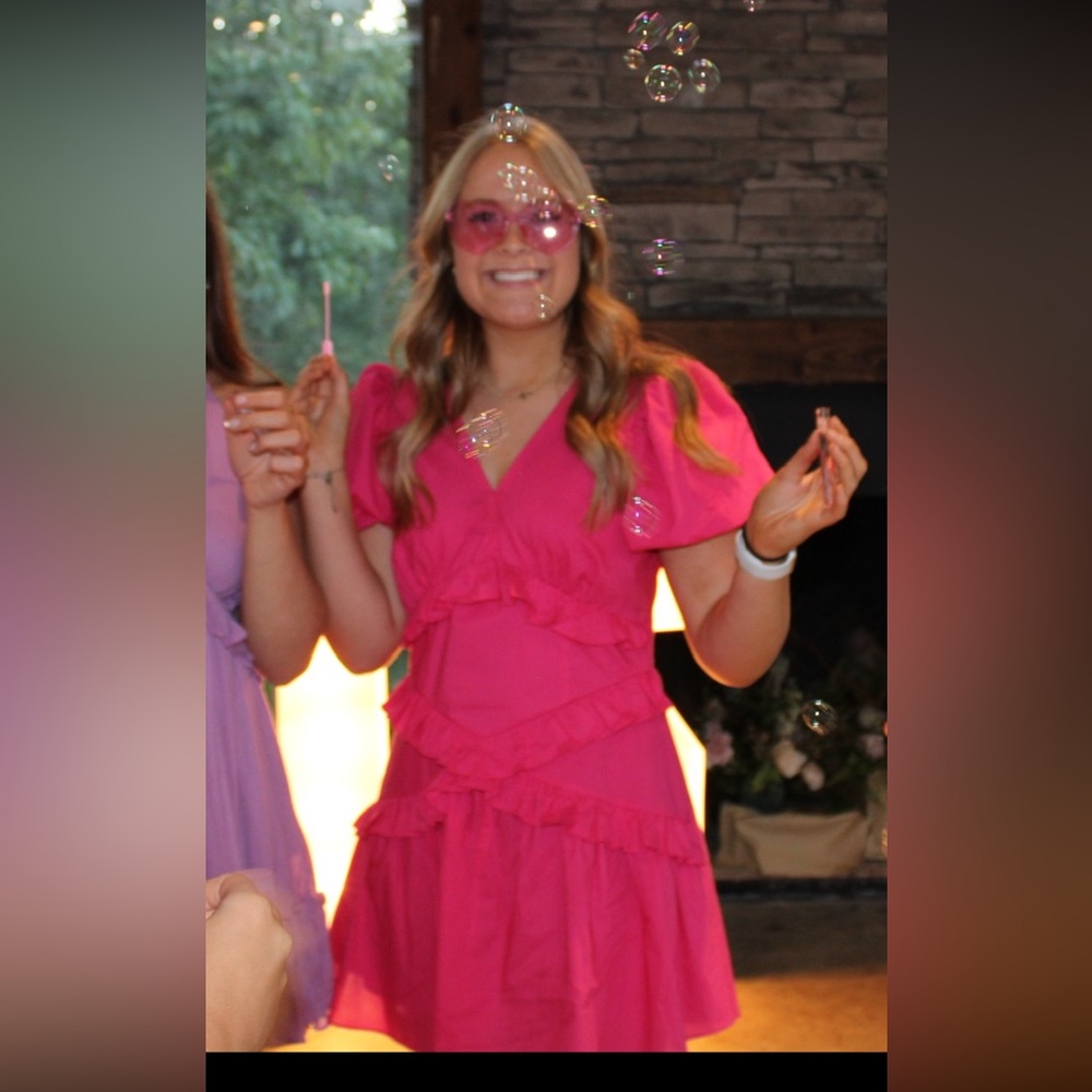 dobe dress pink